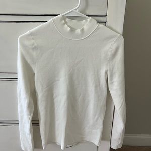 White Long Sleeve Top